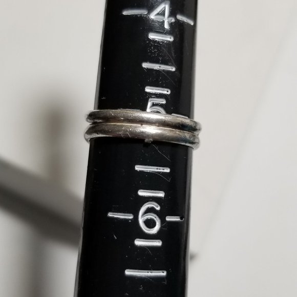 Zuni Design and Sterling Ring with Genuine Turquoise Arizona Art - Picture 10 of 10